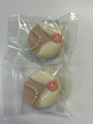 Bride and Groom Sandwich cookies
