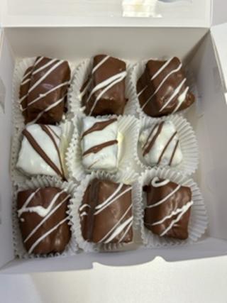 Chocolate covered Brownies