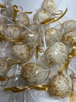 a celebration cake pop