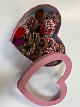 Valentines Heart box of sweets
