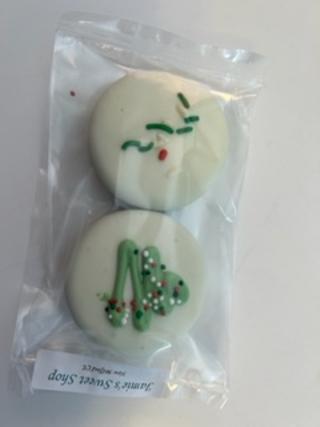 Chocolate covered sandwich cookies-6pk