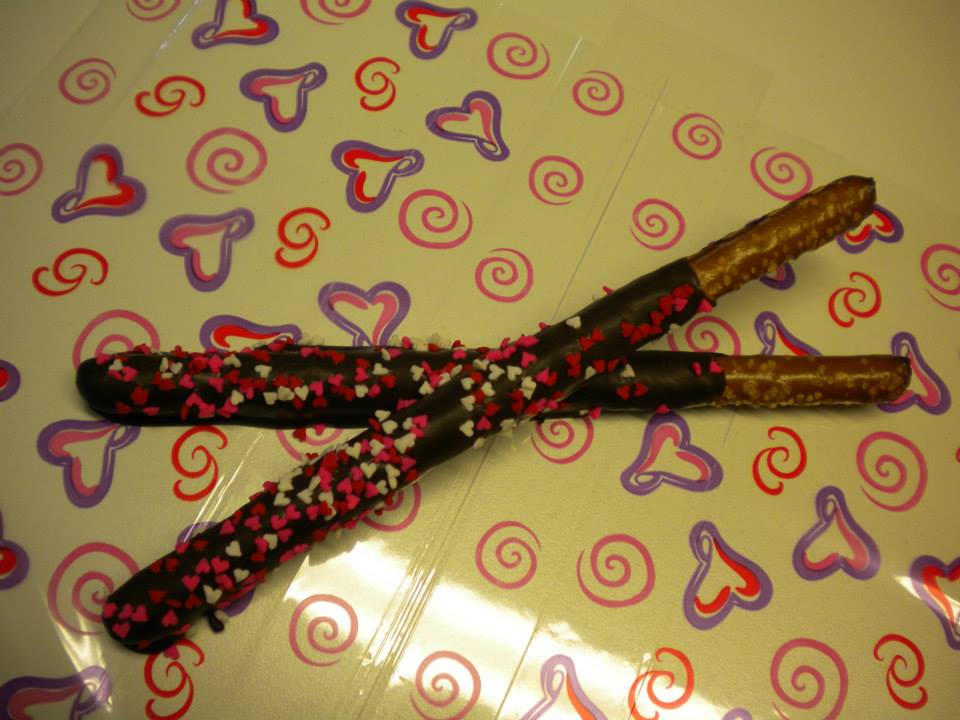 Chocolate Covered Pretzel Rods - 2pk