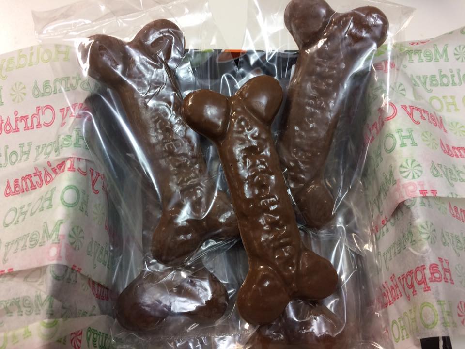 Chocolate Dog Bones