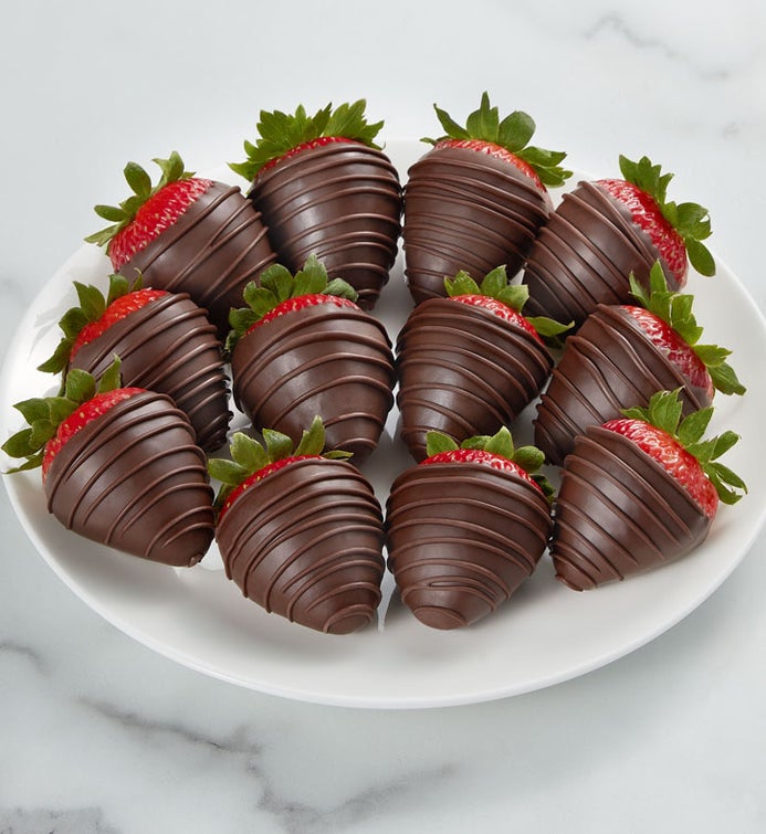 Chocolate Covered Fresh Strawberry's 12 pcs.