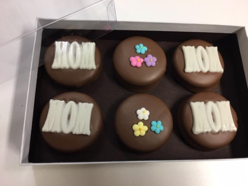 Chocolate covered sandwich cookies