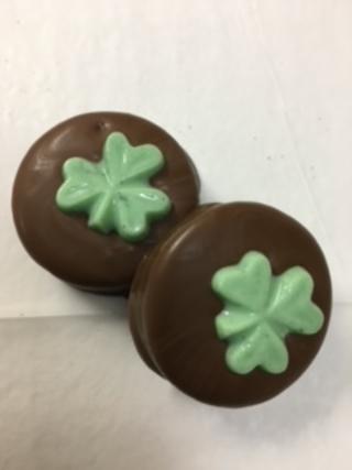 St. Patrick's Day Sandwich cookies