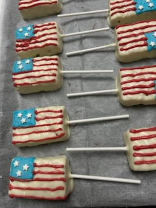 4th of July Rice Krispies