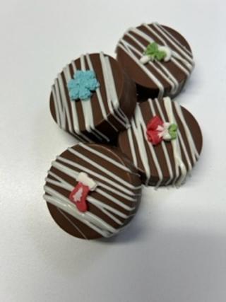 Chocolate covered sandwich cookies-6pk