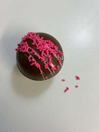 Strawberry Hot Chocolate bomb