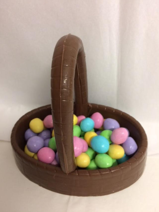 solid chocolate basket