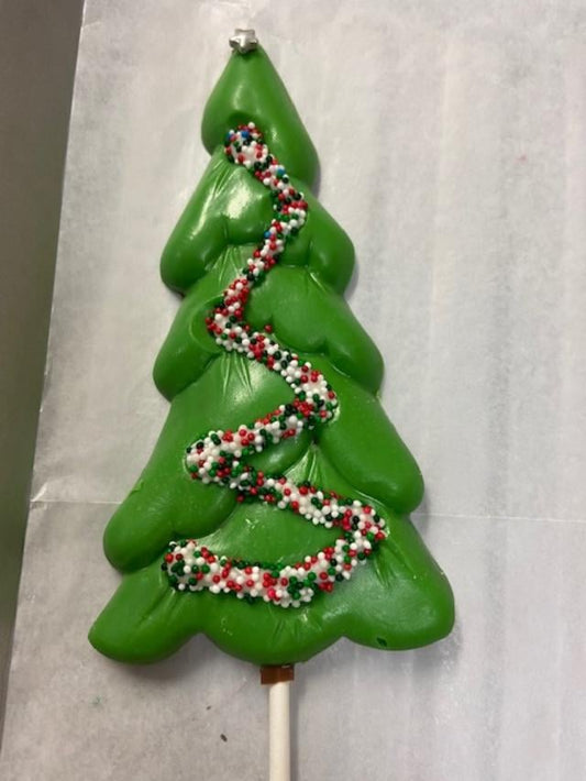 Solid Chocolate Holiday Tree
